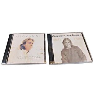 Winter Moods & Classic Favorites By Giovanni NEW/SEALED You Get Two Albums On CD